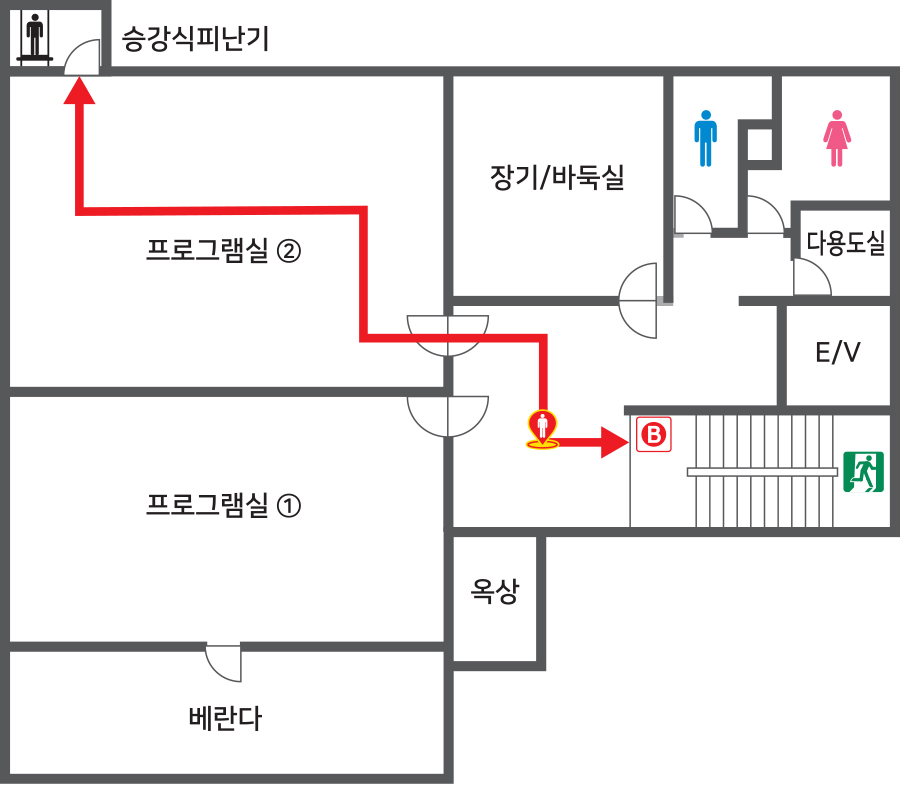 4층 평면도